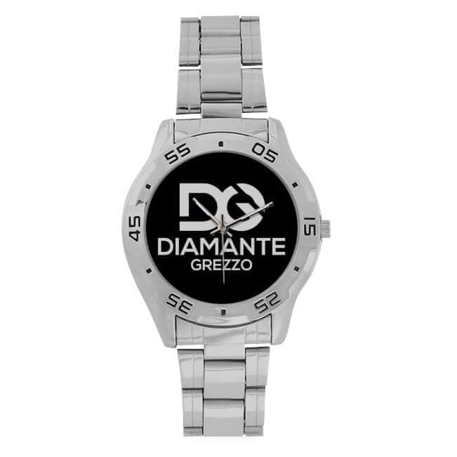 Diamante Grezzo Men's Stainless Steel Analog Watch