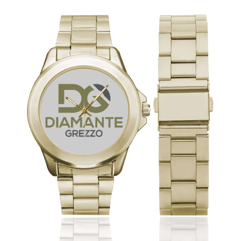 Diamante Grezzo Men's Custom Gilt Watch