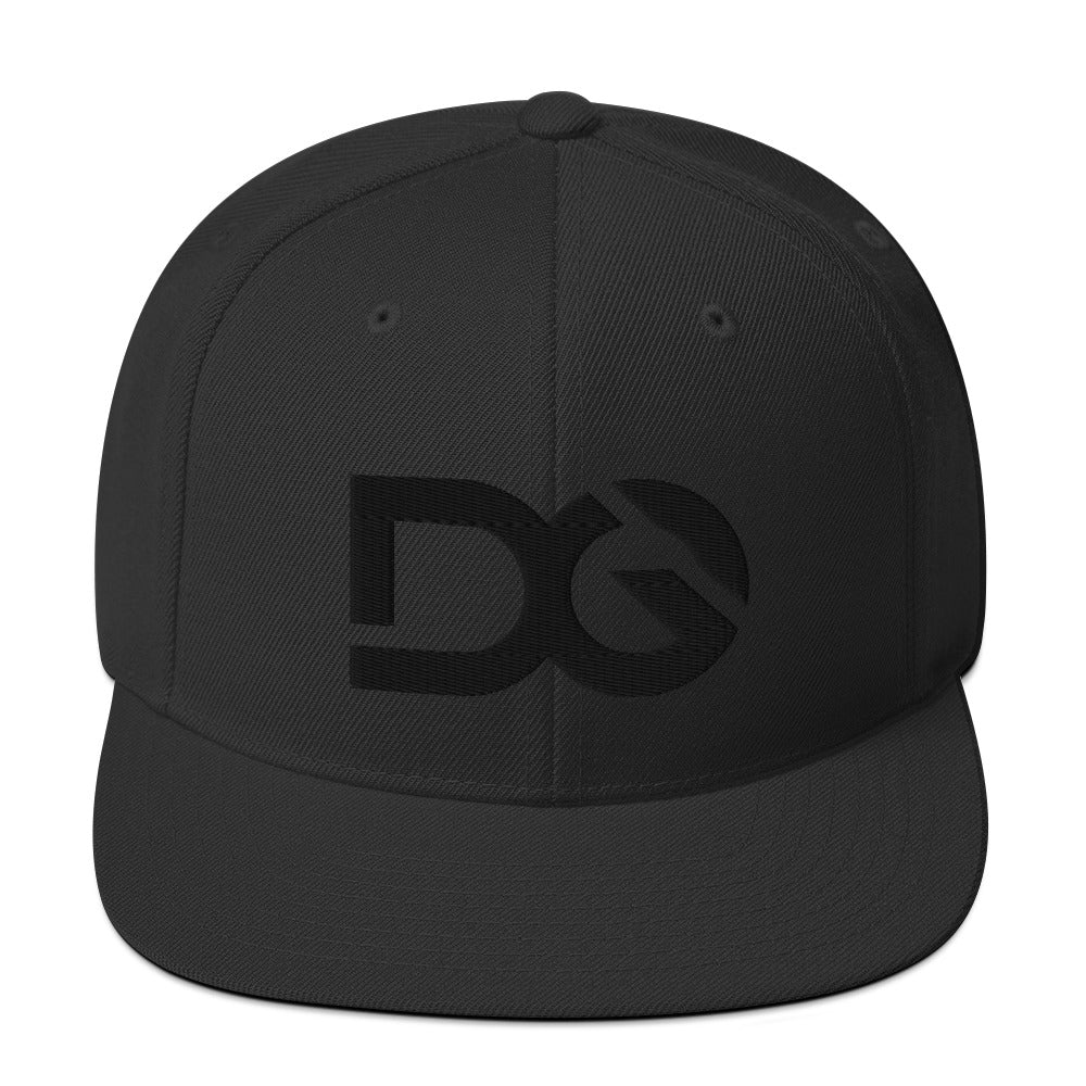 Diamante Grezzo Dark Logo Snapback Hats