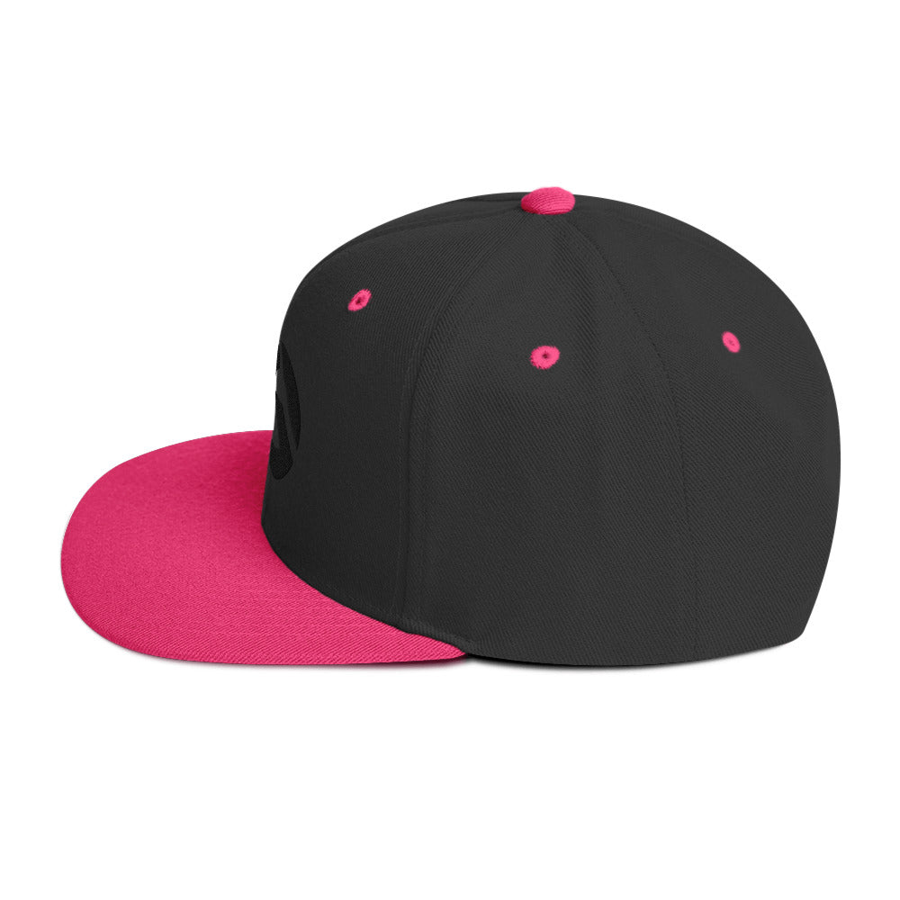 Diamante Grezzo Dark Logo Snapback Hats