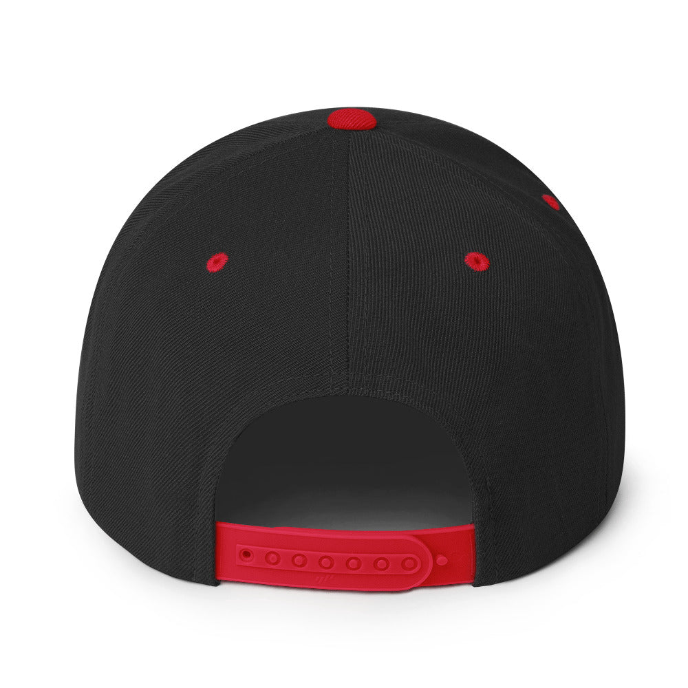 Diamante Grezzo Dark Logo Snapback Hats