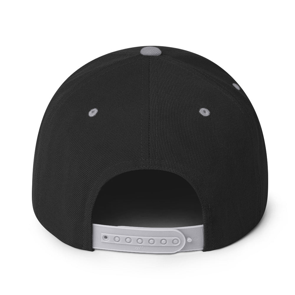 Diamante Grezzo Dark Logo Snapback Hats