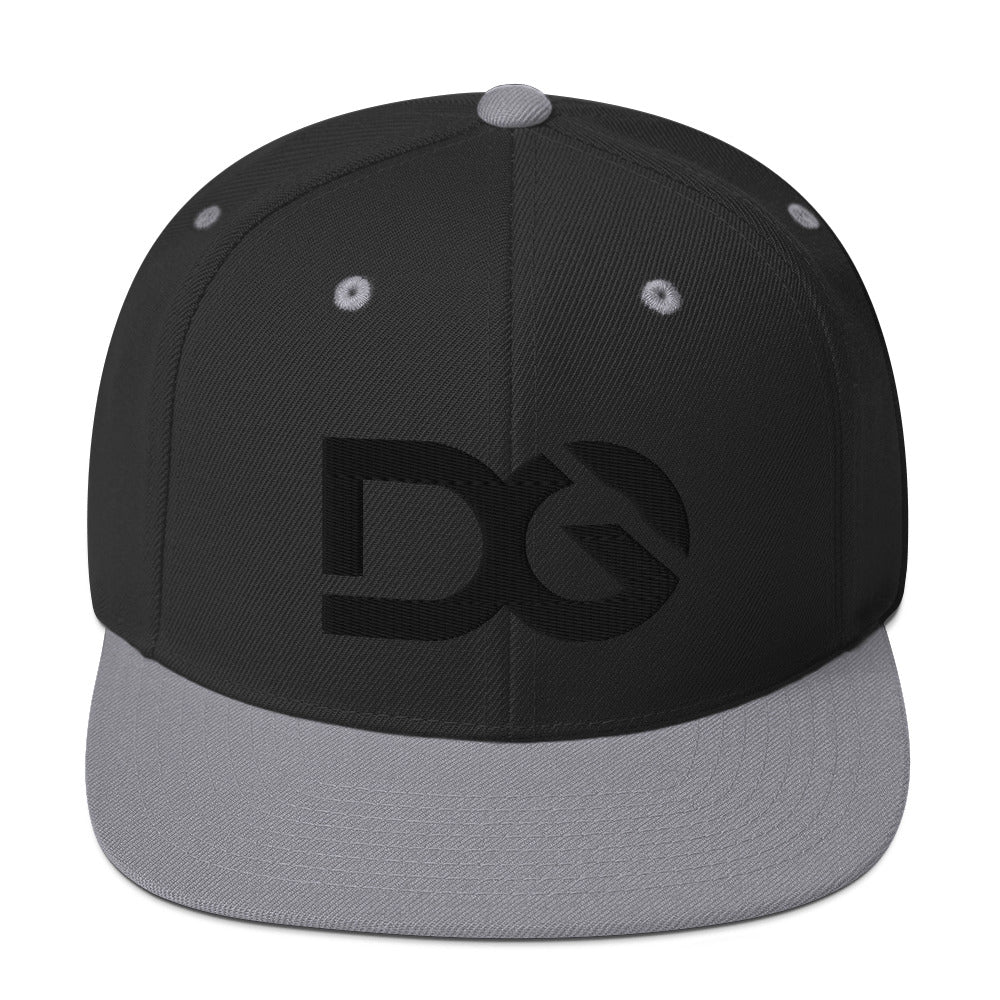 Diamante Grezzo Dark Logo Snapback Hats