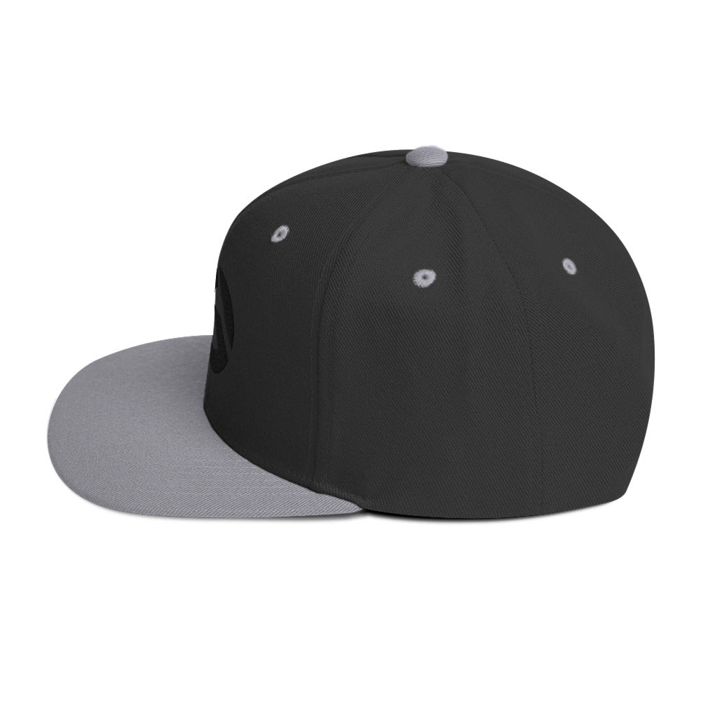 Diamante Grezzo Dark Logo Snapback Hats