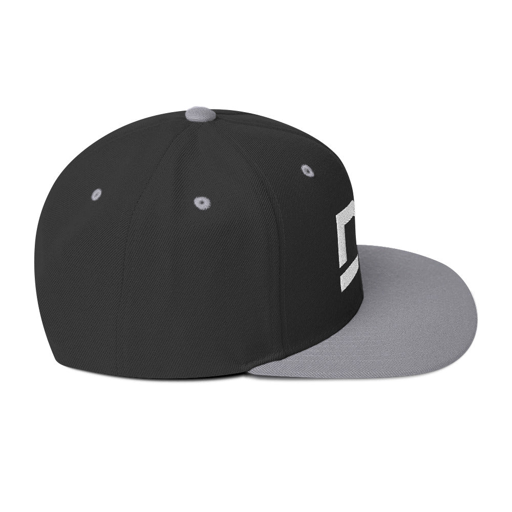 Diamante Grezzo Light Logo Snapback Hats