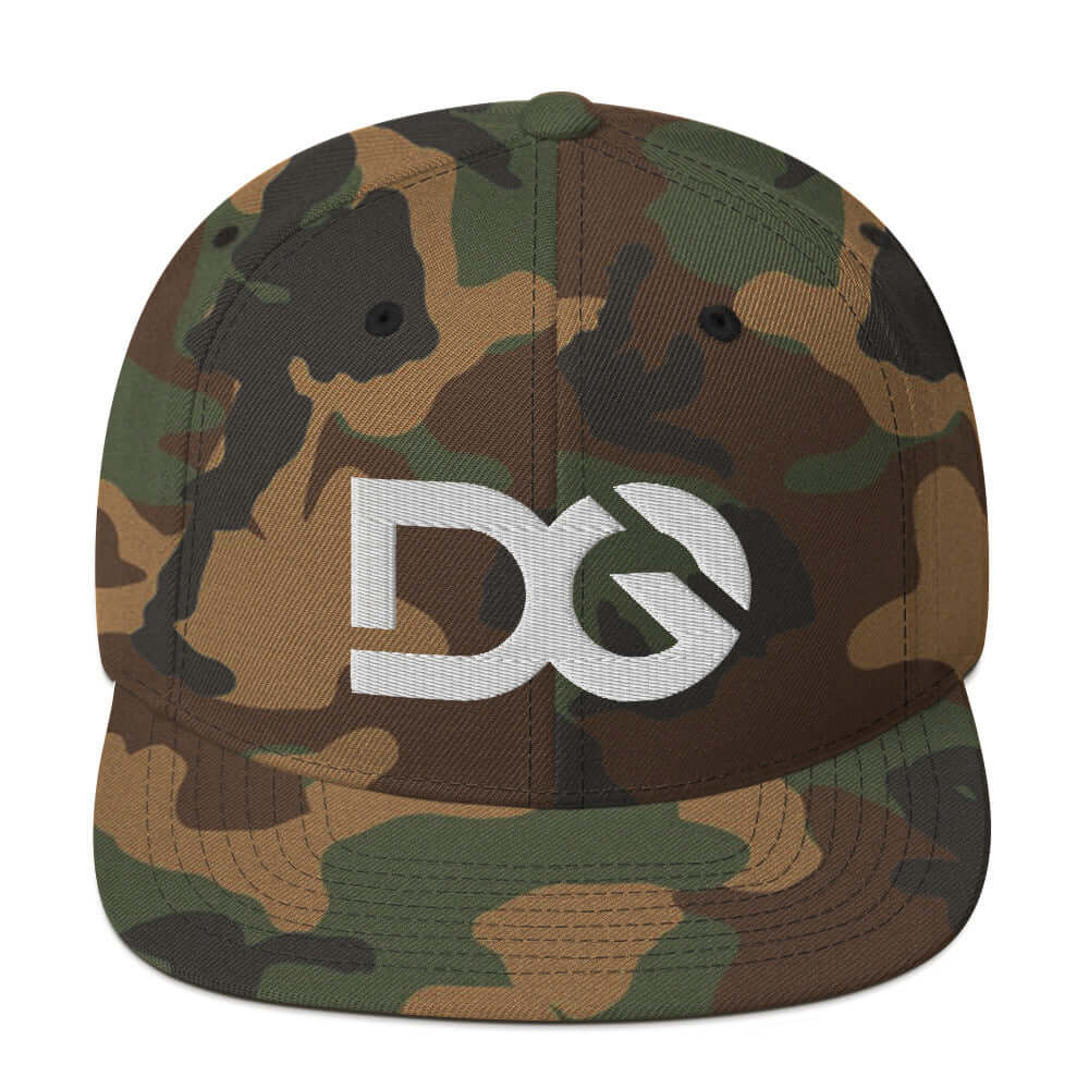 Diamante Grezzo Light Logo Snapback Hats