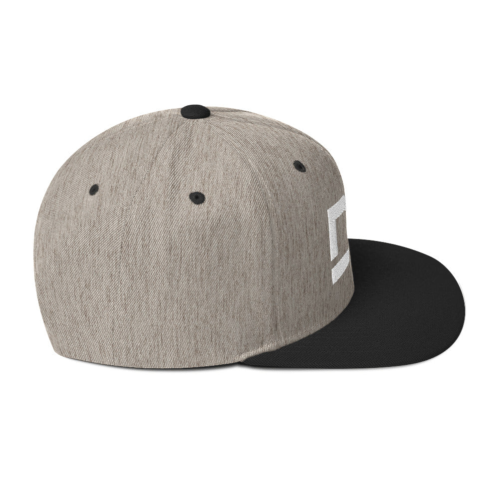 Diamante Grezzo Light Logo Snapback Hats