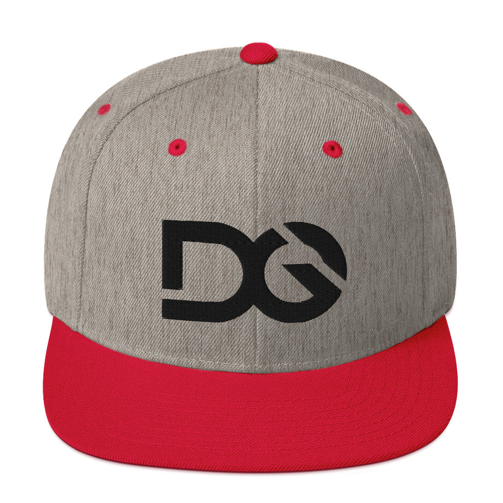 Diamante Grezzo Dark Logo Snapback Hats