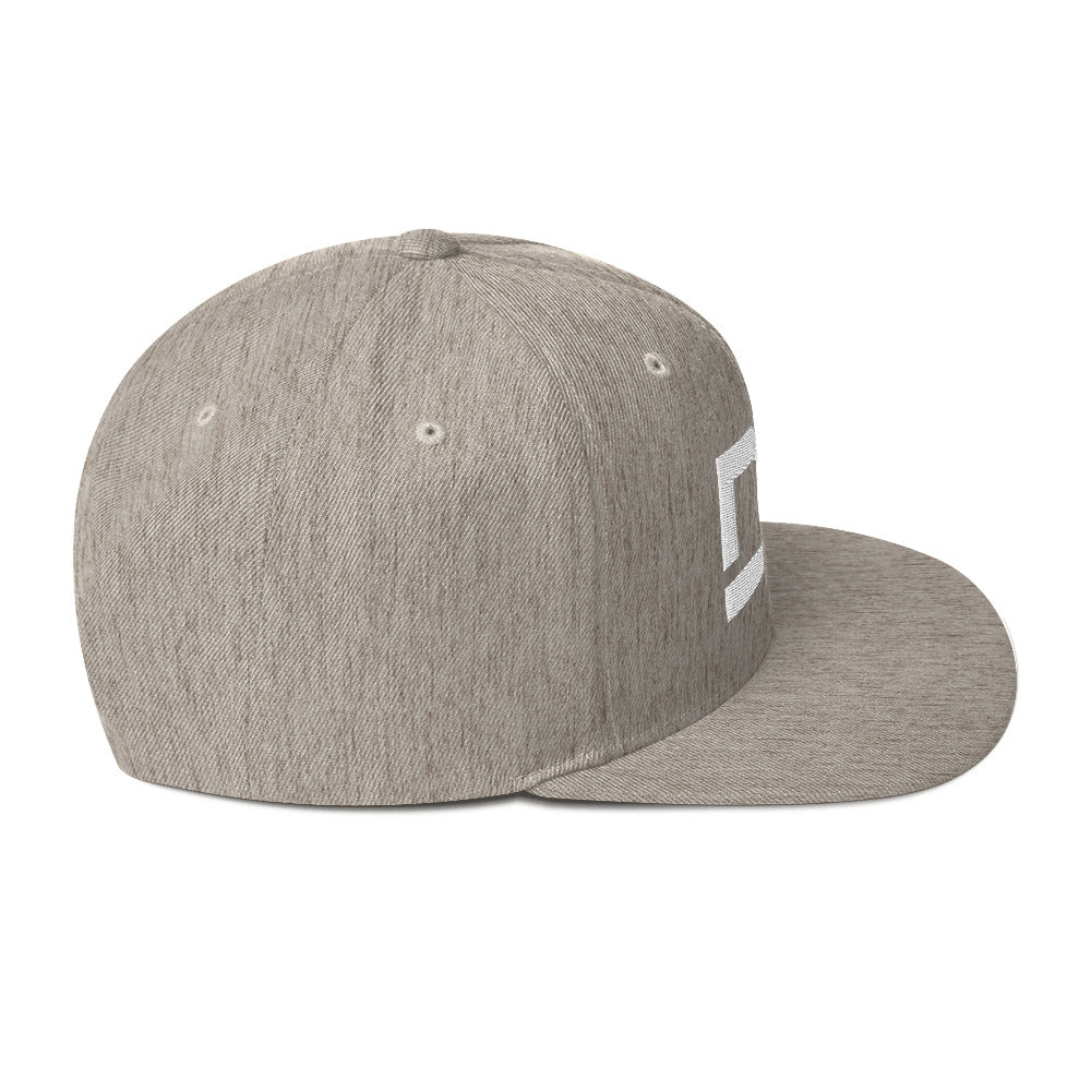 Diamante Grezzo Light Logo Snapback Hats