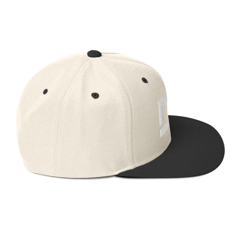 Diamante Grezzo Light Logo Snapback Hats