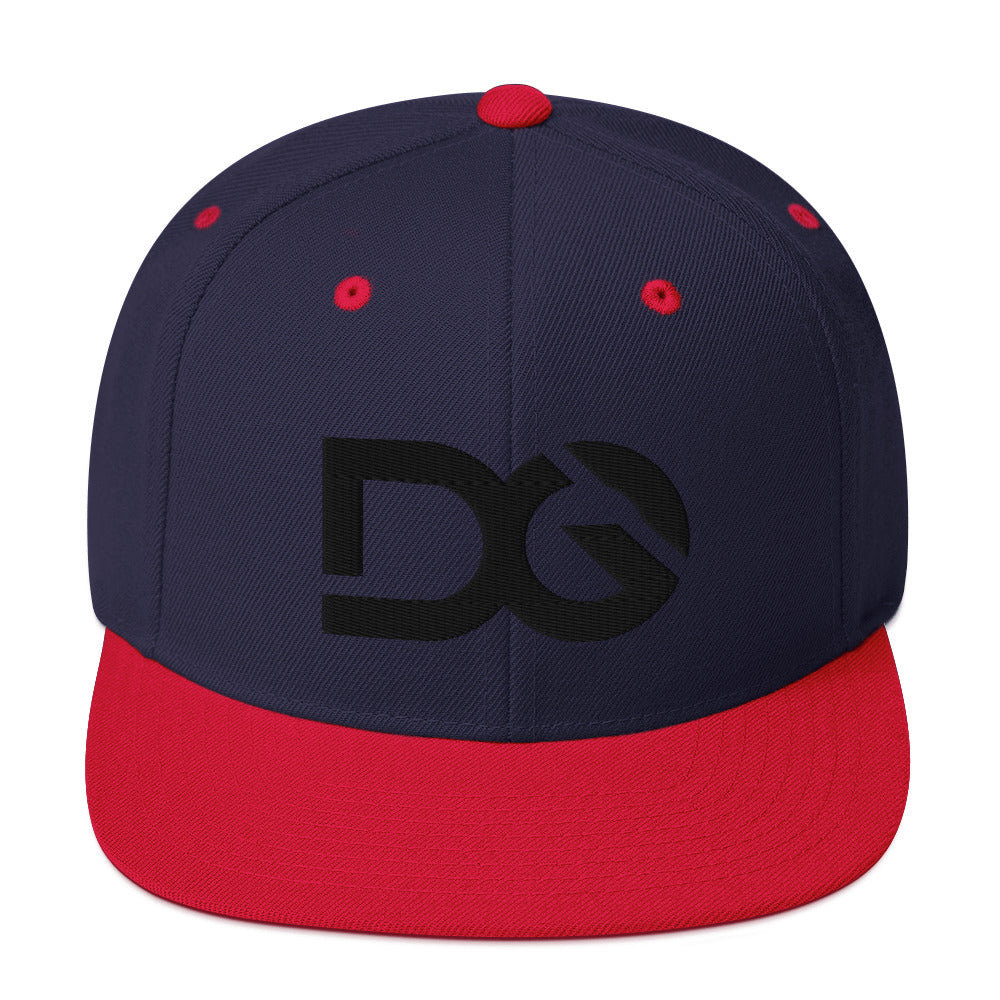 Diamante Grezzo Dark Logo Snapback Hats