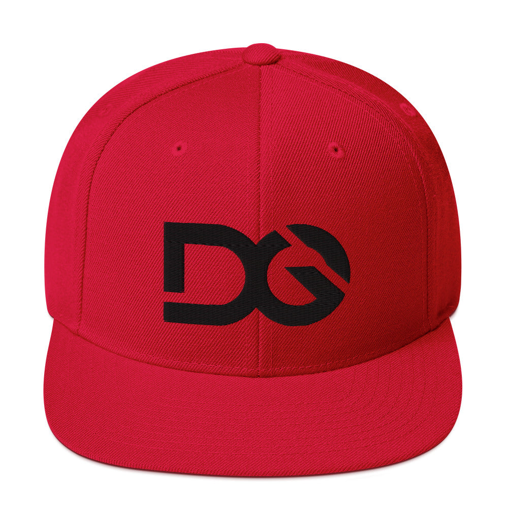 Diamante Grezzo Dark Logo Snapback Hats