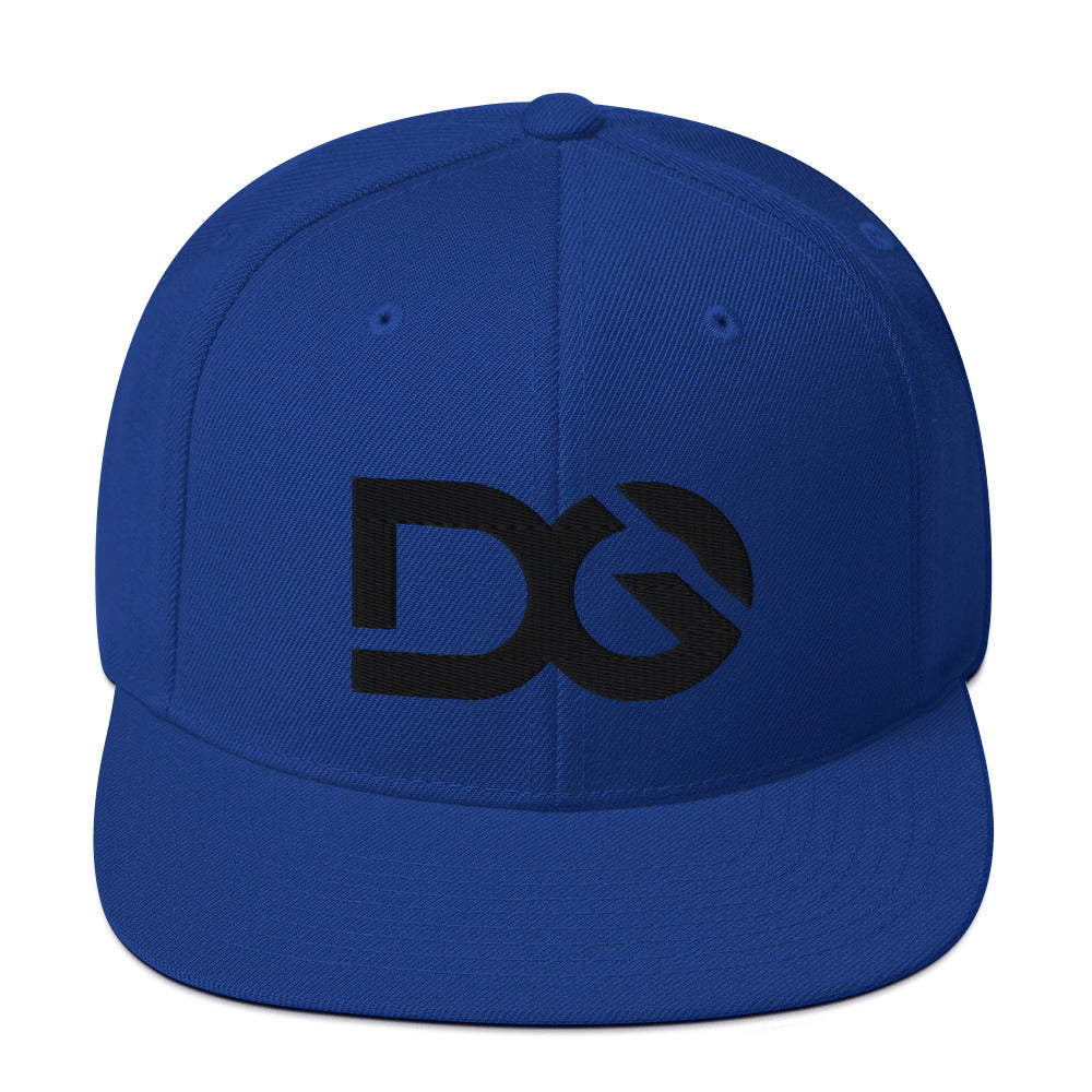 Diamante Grezzo Dark Logo Snapback Hats