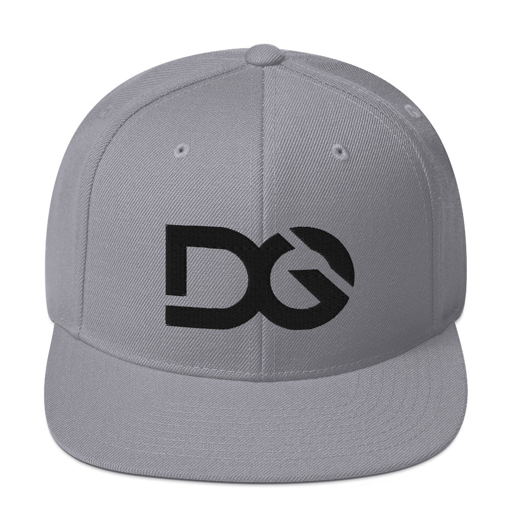 Diamante Grezzo Dark Logo Snapback Hats