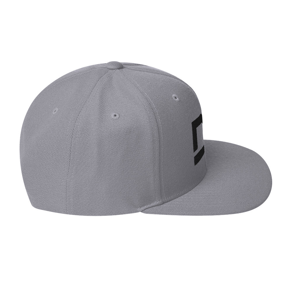 Diamante Grezzo Dark Logo Snapback Hats