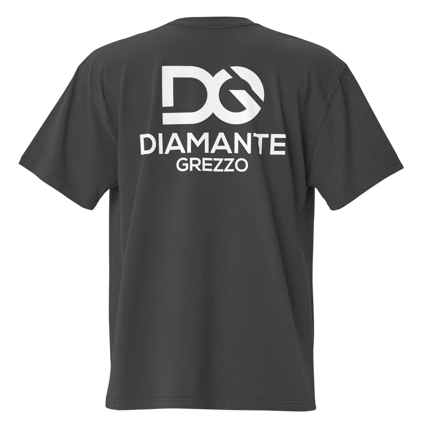 Diamante Grezzo Light Logo Oversized Faded T-shirts