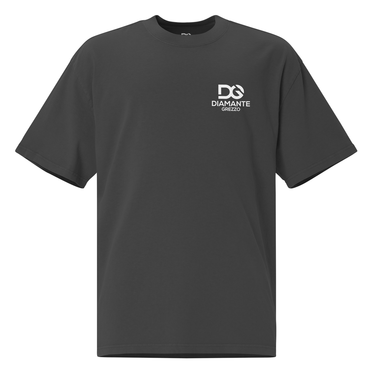 Diamante Grezzo Light Logo Oversized Faded T-shirts