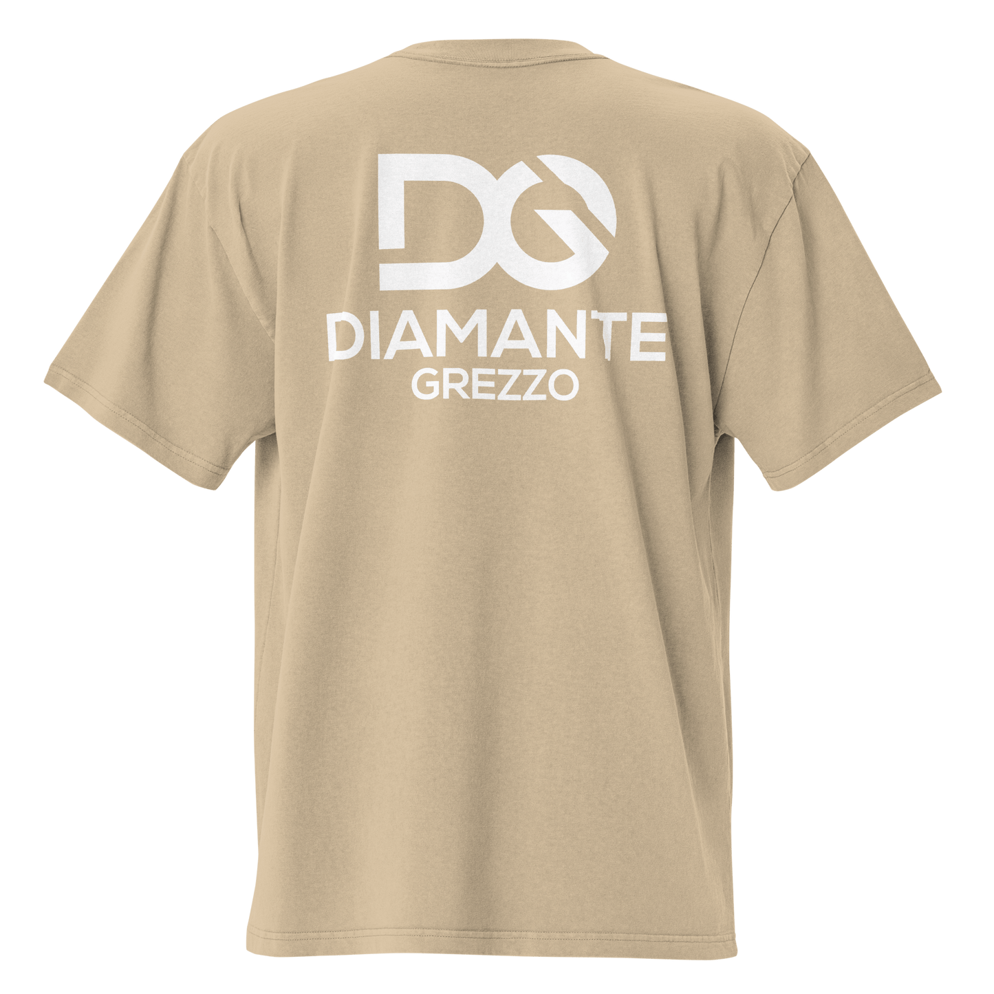 Diamante Grezzo Light Logo Oversized Faded T-shirts