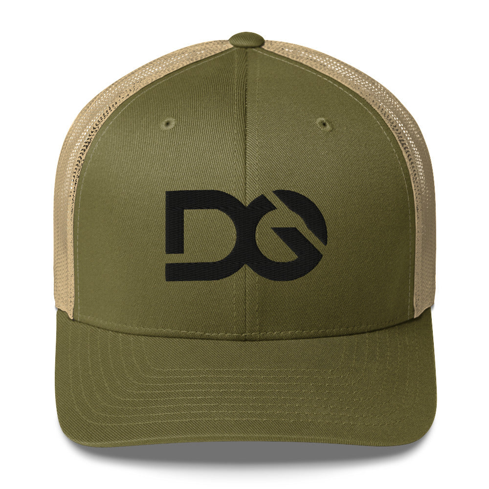 Diamante Grezzo Dark Logo Trucker Caps