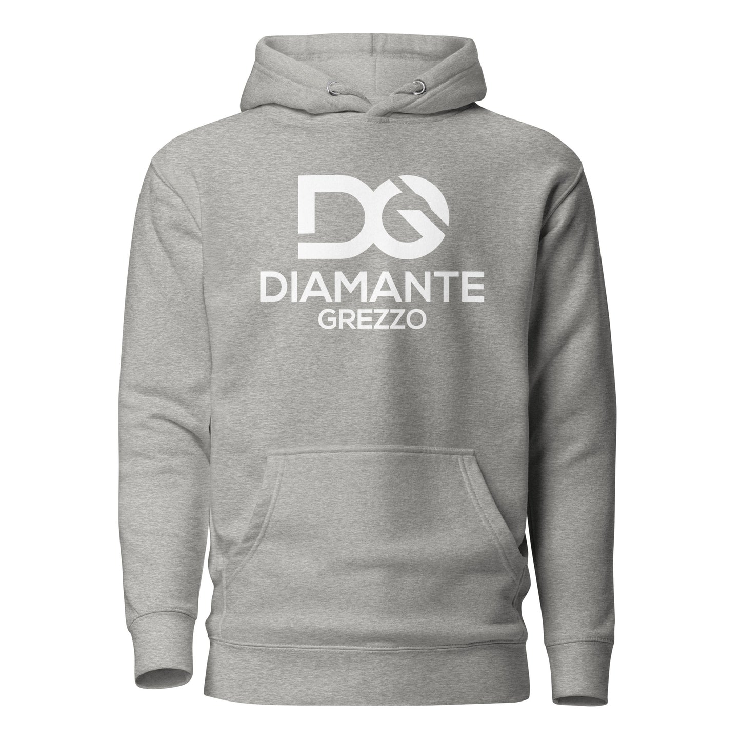 Premium Unisex Light Logo Diamante Grezzo Hoodies