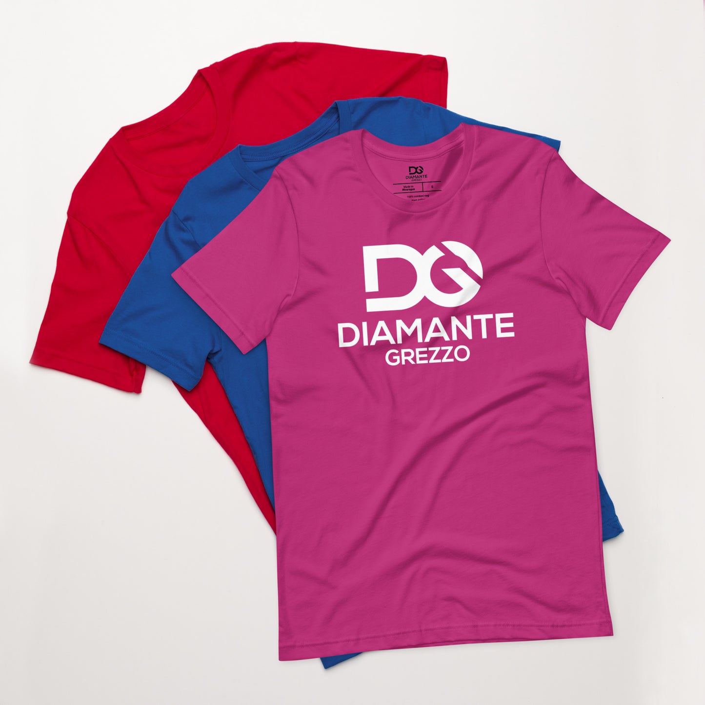 Unisex Light Logo Diamante Grezzo T-shirts