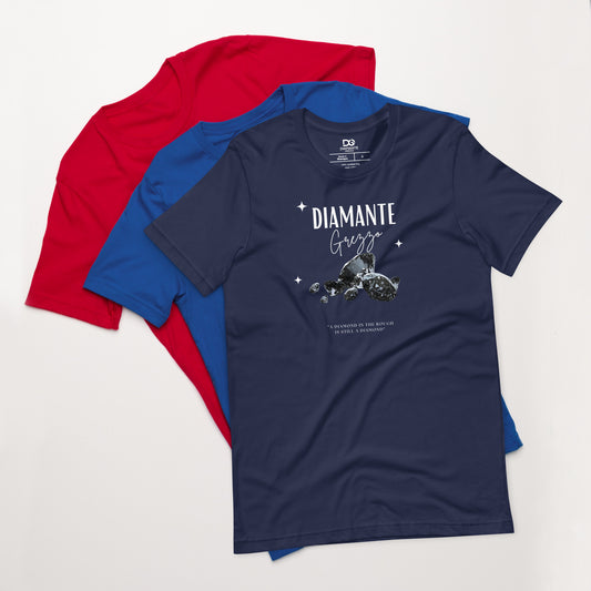 Diamond Unisex Light Logo Diamante Grezzo T-shirts